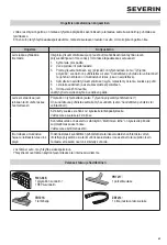 Preview for 63 page of SEVERIN 7089000 Instructions For Use Manual