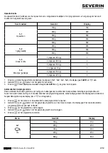 Preview for 47 page of SEVERIN *910.045 Instructions For Use Manual