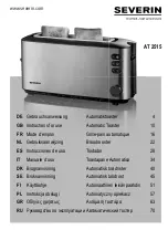 SEVERIN AT 2515 - GRILLE-TOUS-PAINS Instructions For Use Manual предпросмотр