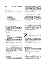 Preview for 7 page of SEVERIN BT-7742 Instructions For Use Manual