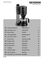 Preview for 1 page of SEVERIN CAFE CAPRICE KA 5700 Instructions For Use Manual