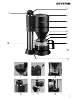 Preview for 3 page of SEVERIN CAFE CAPRICE KA 5700 Instructions For Use Manual