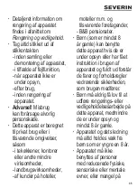 Preview for 35 page of SEVERIN CP 3544 Instructions For Use Manual