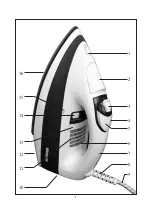 Предварительный просмотр 3 страницы SEVERIN DAMPFBUGELAUTOMAT BA 3259 Instructions For Use Manual