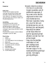 Preview for 19 page of SEVERIN EK 3164 Instructions For Use Manual