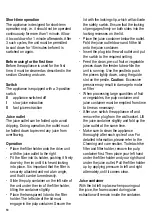 Preview for 10 page of SEVERIN ES 3564 Instructions For Use Manual