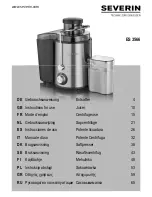 SEVERIN ES 3566 Instructions For Use Manual preview