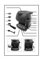 Предварительный просмотр 3 страницы SEVERIN ESPRESSO-AUTOMAT KA 5986 Instructions For Use Manual