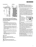 Предварительный просмотр 15 страницы SEVERIN Exquisit GS 270 NF Instructions For Use Manual