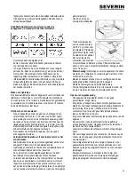 Предварительный просмотр 33 страницы SEVERIN Exquisit GS 270 NF Instructions For Use Manual