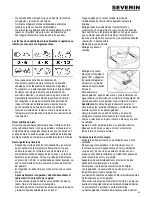 Предварительный просмотр 41 страницы SEVERIN Exquisit GS 270 NF Instructions For Use Manual