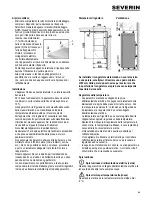 Предварительный просмотр 49 страницы SEVERIN Exquisit GS 270 NF Instructions For Use Manual