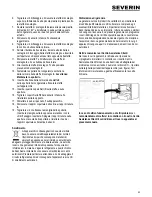 Предварительный просмотр 53 страницы SEVERIN Exquisit GS 270 NF Instructions For Use Manual