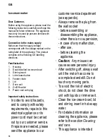 Preview for 10 page of SEVERIN EZ 7404 Instructions For Use Manual