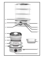 Предварительный просмотр 3 страницы SEVERIN Food steamer Instructions For Use Manual