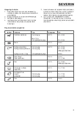 Предварительный просмотр 35 страницы SEVERIN FR 2445 Instructions For Use Manual