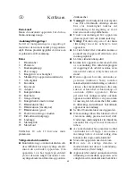 Предварительный просмотр 39 страницы SEVERIN FW 3782 - Instructions For Use Manual