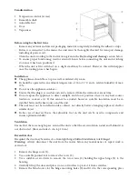 Предварительный просмотр 4 страницы SEVERIN Gefrierbox KS 9807 WEISS Instructions For Use Manual