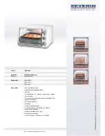 Preview for 1 page of SEVERIN GOURMET-BACK TO 2020 Datasheet