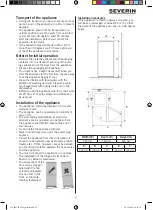 Предварительный просмотр 19 страницы SEVERIN GS 8857 Instructions For Use Manual