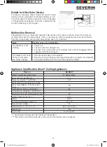 Предварительный просмотр 25 страницы SEVERIN GS 8857 Instructions For Use Manual