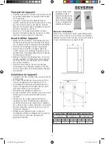 Предварительный просмотр 31 страницы SEVERIN GS 8857 Instructions For Use Manual