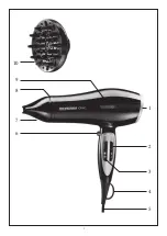 Preview for 3 page of SEVERIN HAARTROCKNER HT 6014 Instructions For Use Manual