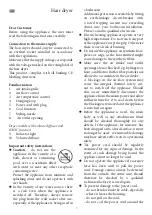 Preview for 7 page of SEVERIN HAARTROCKNER HT 6014 Instructions For Use Manual