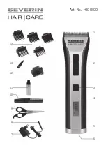 Preview for 3 page of SEVERIN HAIR CARE HS 0700 Instructions For Use Manual