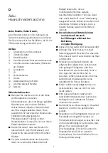 Preview for 6 page of SEVERIN HAIR CARE HS 0703 Instructions For Use Manual