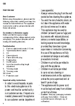 Preview for 8 page of SEVERIN HAIR CARE HS-0707 Instructions For Use Manual