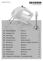 Предварительный просмотр 1 страницы SEVERIN HM-3822 Instructions For Use Manual