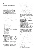 Preview for 6 page of SEVERIN HS 0705 Instructions For Use Manual