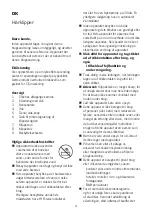 Preview for 24 page of SEVERIN HS 0705 Instructions For Use Manual