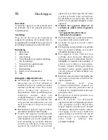 Preview for 13 page of SEVERIN HS 7811 Instructions For Use Manual