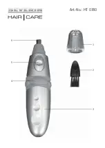 Preview for 3 page of SEVERIN HT 0780 Instructions For Use Manual