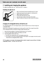 Предварительный просмотр 24 страницы SEVERIN HV 7146 Instruction Manual