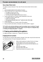 Предварительный просмотр 26 страницы SEVERIN HV 7146 Instruction Manual