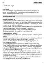 Preview for 49 page of SEVERIN HV 7152 Instructions For Use Manual