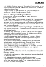 Preview for 57 page of SEVERIN HV 7152 Instructions For Use Manual