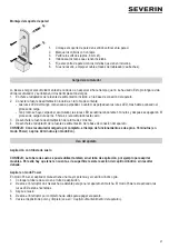 Предварительный просмотр 37 страницы SEVERIN HV 7153 Instructions For Use Manual