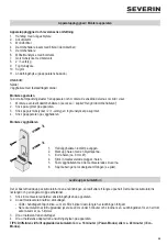 Предварительный просмотр 59 страницы SEVERIN HV 7153 Instructions For Use Manual