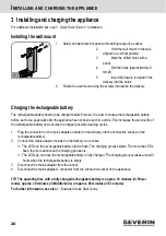 Preview for 26 page of SEVERIN HV 7166 Instruction Manual