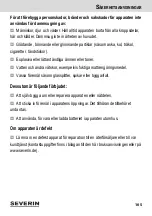 Preview for 105 page of SEVERIN HV 7166 Instruction Manual