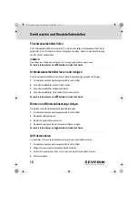 Предварительный просмотр 10 страницы SEVERIN Hygenius Free LI30 SC 7148 Instruction Manual