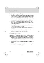 Предварительный просмотр 14 страницы SEVERIN Hygenius Free LI30 SC 7148 Instruction Manual