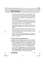 Предварительный просмотр 15 страницы SEVERIN Hygenius Free LI30 SC 7148 Instruction Manual