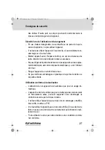 Предварительный просмотр 27 страницы SEVERIN Hygenius Free LI30 SC 7148 Instruction Manual