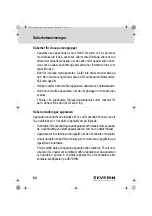 Предварительный просмотр 64 страницы SEVERIN Hygenius Free LI30 SC 7148 Instruction Manual