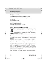 Предварительный просмотр 72 страницы SEVERIN Hygenius Free LI30 SC 7148 Instruction Manual